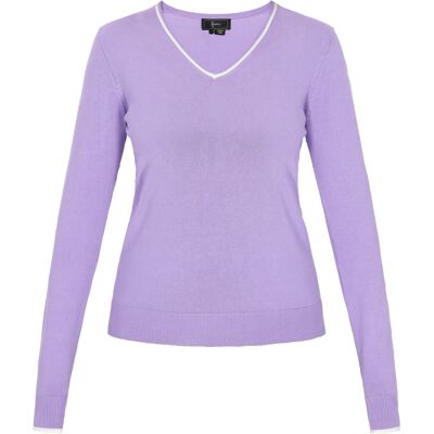 Faina Pullover Frauen Lavendel Lila XS Faina Pullover Frauen Lavendel Lila XS