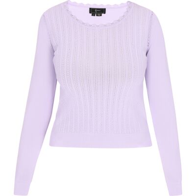 Faina Pullover Frauen Lavendel Lila S Faina Pullover Frauen Lavendel Lila S