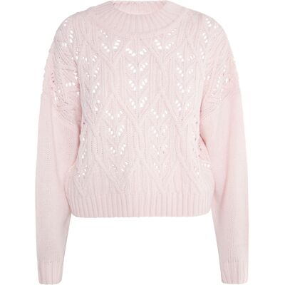 IZIA Strickpullover Damen rosa Rose XS IZIA Strickpullover Damen rosa Rose XS