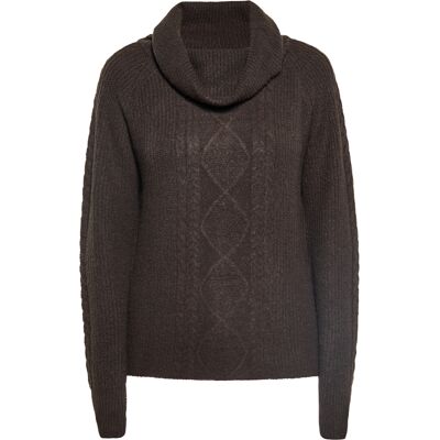 usha Strickpullover Damen dunkelbraun Dunkelbraun L usha Strickpullover Damen dunkelbraun Dunkelbraun L