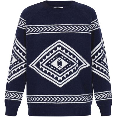IZIA Pullover Frauen Marine Marine M/L IZIA Pullover Frauen Marine Marine M/L
