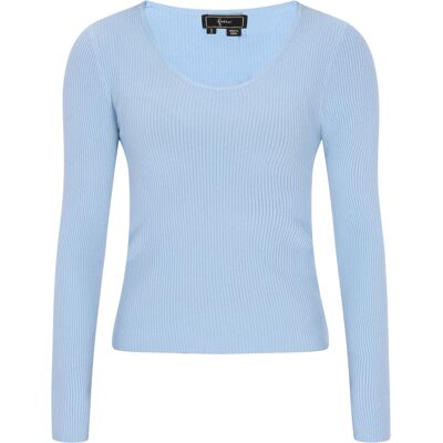 Faina Pullover Frauen hellblau Hellblau XS Faina Pullover Frauen hellblau Hellblau XS