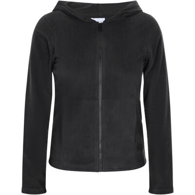 Faina Fleecejacke Damen schwarz Schwarz XS Faina Fleecejacke Damen schwarz Schwarz XS