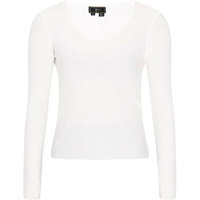 Faina Pullover Frauen cremefarben Cremefarben XS Faina Pullover Frauen cremefarben Cremefarben XS