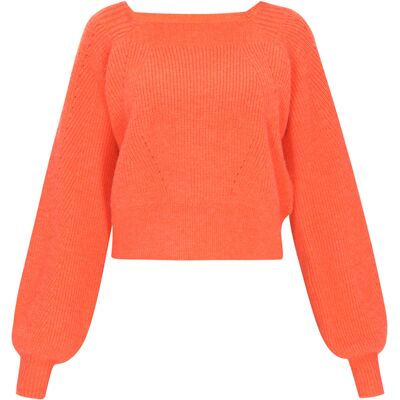 IZIA Pullover Frauen orange Orange M/L IZIA Pullover Frauen orange Orange M/L