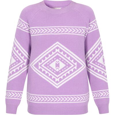 IZIA Pullover Frauen Lavendel Lila M/L IZIA Pullover Frauen Lavendel Lila M/L