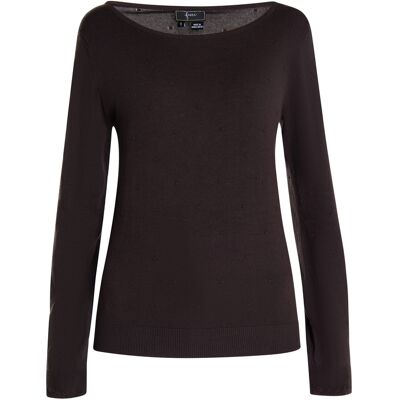 Faina Strickpullover Damen dunkelbraun Dunkelbraun L Faina Strickpullover Damen dunkelbraun Dunkelbraun L