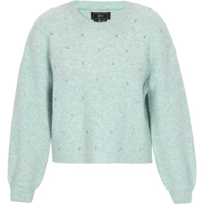 Faina Pullover Frauen Salbeigrün Salbeigrün XS/S Faina Pullover Frauen Salbeigrün Salbeigrün XS/S