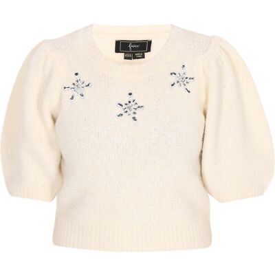 Faina Pullover Frauen cremefarben Cremefarben XS/S Faina Pullover Frauen cremefarben Cremefarben XS/S