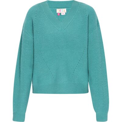 IZIA Pullover Frauen Türkis Türkis M/L IZIA Pullover Frauen Türkis Türkis M/L
