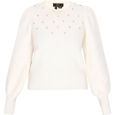 Faina Pullover Frauen cremefarben Cremefarben M/L Faina Pullover Frauen cremefarben Cremefarben M/L