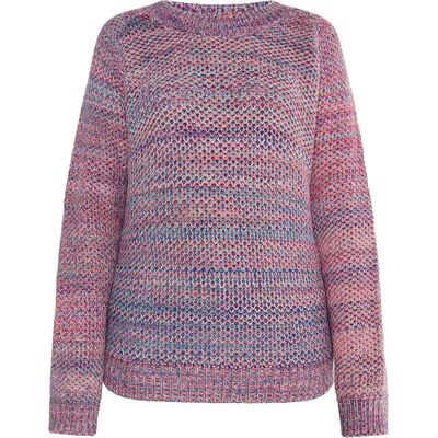 IZIA Strickpullover Damen Rosa Mehrfarbig Mehrfarben S IZIA Strickpullover Damen Rosa Mehrfarbig Mehrfarben S