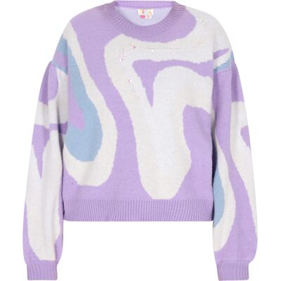IZIA Zur Seite fahren Damen Weiss Hellrosa Aqua Lavendel Mehrfarben M/L IZIA Zur Seite fahren Damen Weiss Hellrosa Aqua Lavendel Mehrfarben M/L