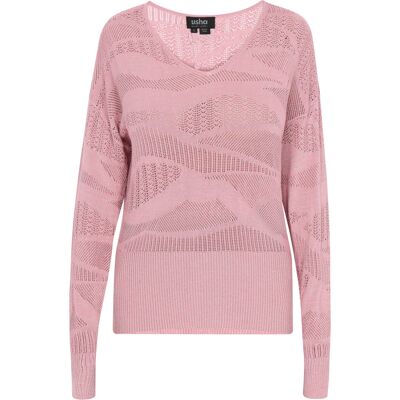 usha Pullover Frauen helles Rosa Rose M usha Pullover Frauen helles Rosa Rose M