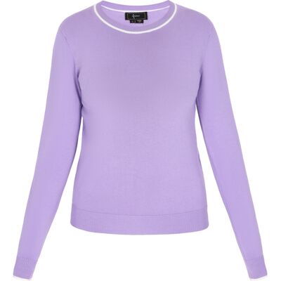 Faina Pullover Frauen Lavendel Lila M Faina Pullover Frauen Lavendel Lila M