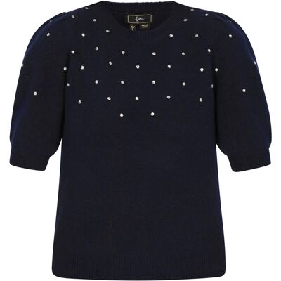 Faina Pullover Frauen Marine Marine XS/S Faina Pullover Frauen Marine Marine XS/S