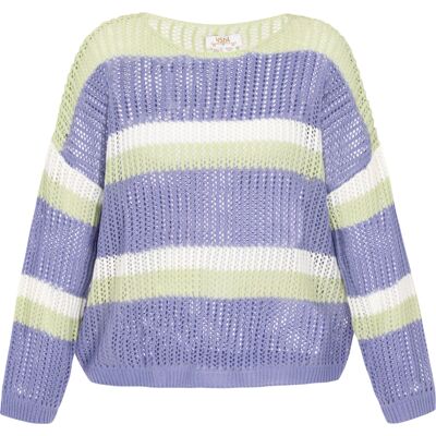 usha Pullover Frauen cremeweiß hellgrün blau Cremefarben M/L usha Pullover Frauen cremeweiß hellgrün blau Cremefarben M/L