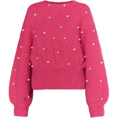 Faina Strickpullover Damen Rosa Rosa XS/S Faina Strickpullover Damen Rosa Rosa XS/S