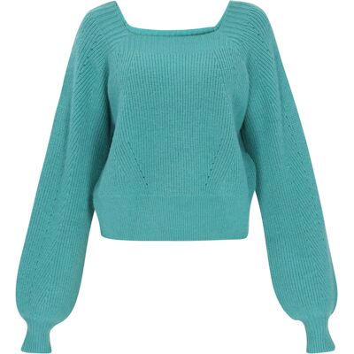 IZIA Pullover Frauen Türkis Türkis M/L IZIA Pullover Frauen Türkis Türkis M/L
