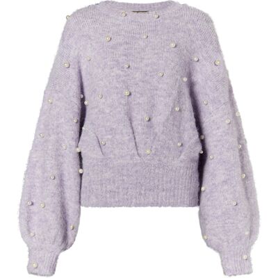 Faina Strickpullover Damen lila Lila M/L Faina Strickpullover Damen lila Lila M/L