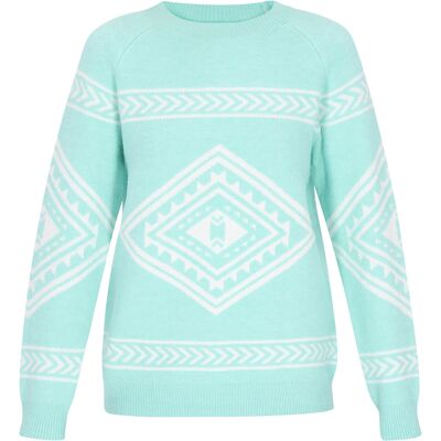 IZIA Pullover Frauen Aqua Türkis XS/S IZIA Pullover Frauen Aqua Türkis XS/S