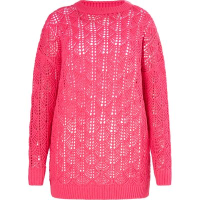 IZIA Strickpullover Damen Rosa Rosa XS IZIA Strickpullover Damen Rosa Rosa XS