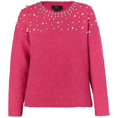 Faina Strickpullover Damen Rosa Rosa XS/S Faina Strickpullover Damen Rosa Rosa XS/S