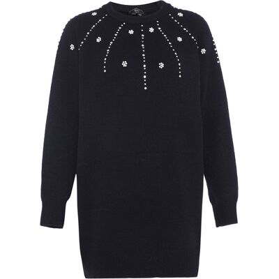Faina Pullover Damen schwarz Schwarz XS/S Faina Pullover Damen schwarz Schwarz XS/S