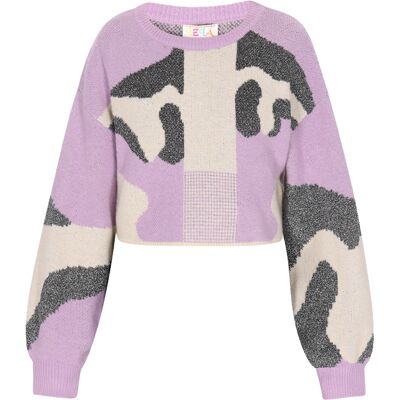 IZIA Zur Seite fahren Damen Lavendel Creme Lila XS/S IZIA Zur Seite fahren Damen Lavendel Creme Lila XS/S