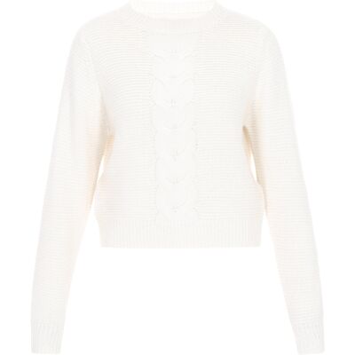 usha Pullover Frauen cremeweiß meliert Cremefarben XS/S usha Pullover Frauen cremeweiß meliert Cremefarben XS/S