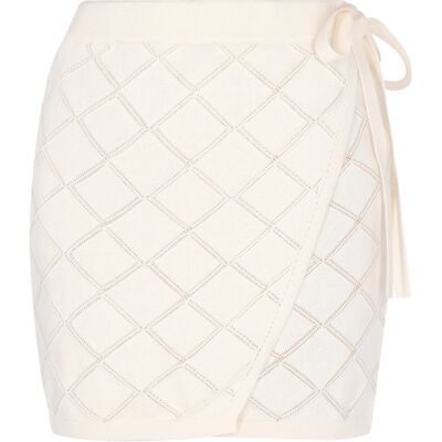 IZIA Rock Frauen Creme Creme M IZIA Rock Frauen Creme Creme M