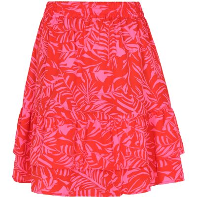 IZIA Rock Frauen rot rosa Rot M IZIA Rock Frauen rot rosa Rot M
