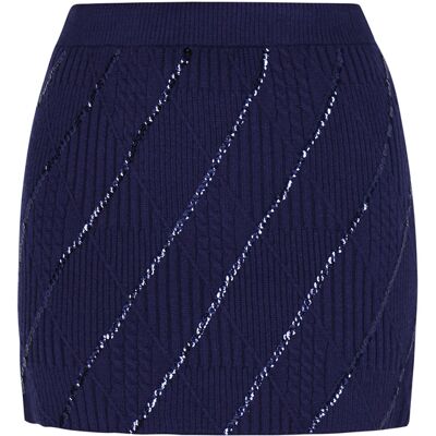 Faina Rock Frauen Marine Marineblau/Blau XS/S Faina Rock Frauen Marine Marineblau/Blau XS/S