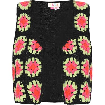 IZIA Weste Frauen schwarz mehrfarbig Schwarz/Mehrfarbig XS/S IZIA Weste Frauen schwarz mehrfarbig Schwarz/Mehrfarbig XS/S
