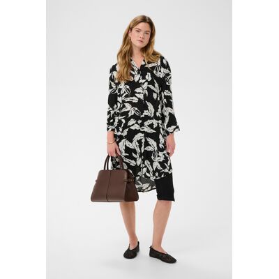 Kaffe Langarm - Hemd KAhildur Langarm - Hemd Loose fit Schwarz-Weiss EU 44 / UK 16 Kaffe Langarm - Hemd KAhildur Langarm - Hemd Loose fit Schwarz-Weiss EU 44 / UK 16