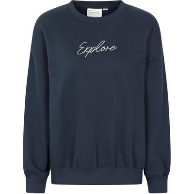Mountain Warehouse - Pullover für Damen (Indigoblau) Lila EU 36 / UK 8 Mountain Warehouse - Pullover für Damen (Indigoblau) Lila EU 36 / UK 8