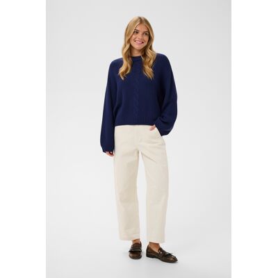 Saint Tropez Strickpullover PippieSZ Strickpullover Oversize fit Schwarz M Saint Tropez Strickpullover PippieSZ Strickpullover Oversize fit Schwarz M