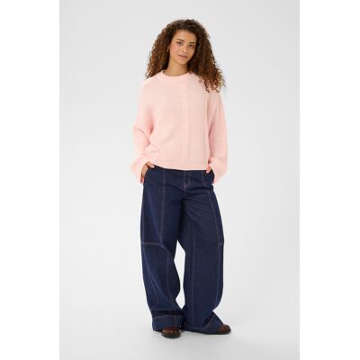 Saint Tropez Strickpullover PippieSZ Strickpullover Oversize fit Rosa XL Saint Tropez Strickpullover PippieSZ Strickpullover Oversize fit Rosa XL