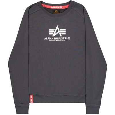 alpha industries New Basic Big Logo Sweatshirt Women Grau XS alpha industries New Basic Big Logo Sweatshirt Women Grau XS