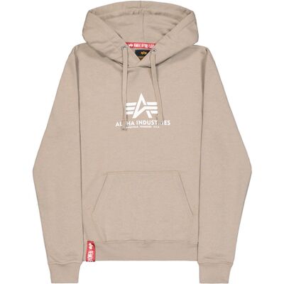 alpha industries New Basic Big Logo Hoodie Women Sand XS alpha industries New Basic Big Logo Hoodie Women Sand XS