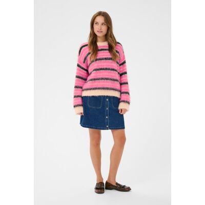 Saint Tropez Strickpullover OlmaSZ Strickpullover Gerade Passform Mehrfarben M Saint Tropez Strickpullover OlmaSZ Strickpullover Gerade Passform Mehrfarben M