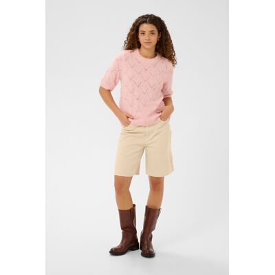 Saint Tropez Jeansshorts PollaSZ Jeansshorts Gerade Passform Creme L Saint Tropez Jeansshorts PollaSZ Jeansshorts Gerade Passform Creme L