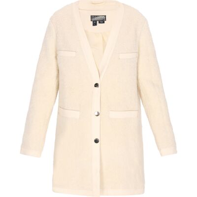 Dreimaster Blazer Frauen cremefarben Cremefarben S Dreimaster Blazer Frauen cremefarben Cremefarben S