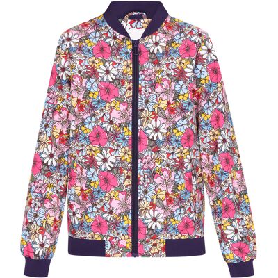 Mymo Jacke Frauen rot mehrfarbig Rot M Mymo Jacke Frauen rot mehrfarbig Rot M