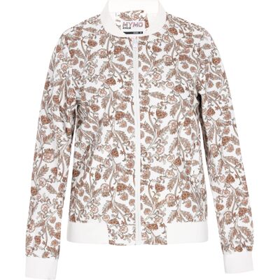 Mymo Jacke Damen weiss Weiß M Mymo Jacke Damen weiss Weiß M