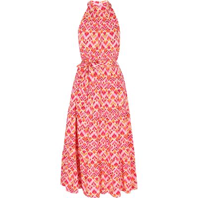IZIA Kleid Frauen rosa mehrfarbig Rose S IZIA Kleid Frauen rosa mehrfarbig Rose S