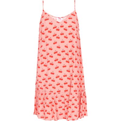 Mymo Kleid Frauen Koralle mehrfarbig Korallenrot M Mymo Kleid Frauen Koralle mehrfarbig Korallenrot M