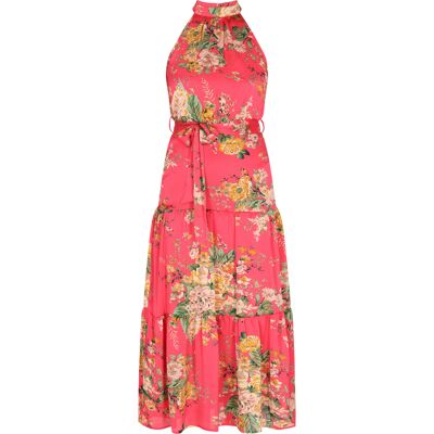 Faina Kleid Frauen rosa mehrfarbig Rosé XL Faina Kleid Frauen rosa mehrfarbig Rosé XL