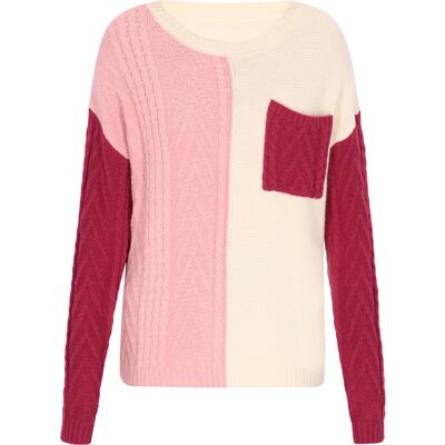 Mymo Pullover Frauen mehrfarbig Mehrfarben XL Mymo Pullover Frauen mehrfarbig Mehrfarben XL