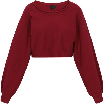 Dreimaster Pullover Frauen Burgund Burgund XS/S Dreimaster Pullover Frauen Burgund Burgund XS/S